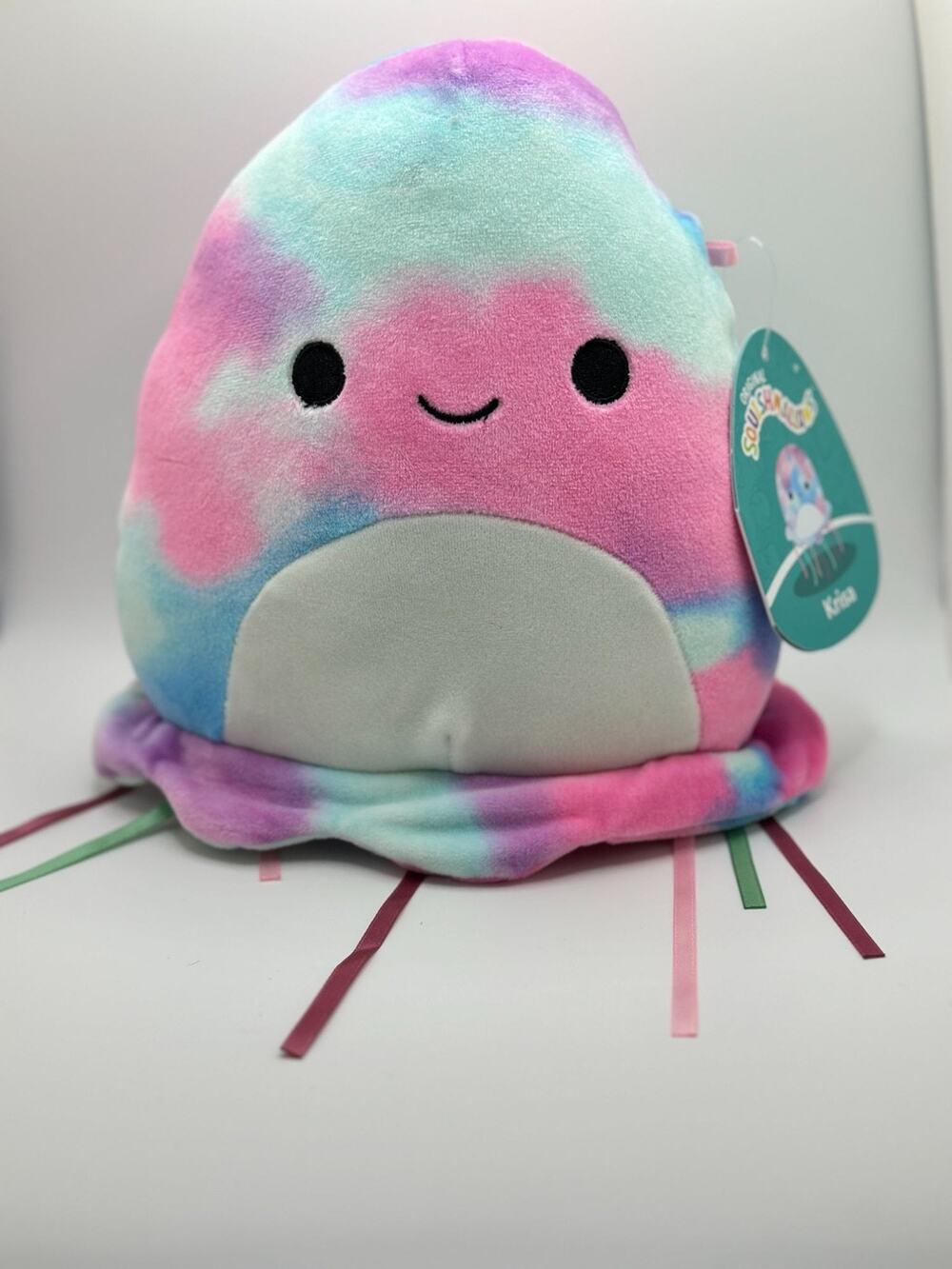 Original Squishmallows Krisa The Jellyfish 12" Plush Tie-Dye Soft Toy Gift Colle